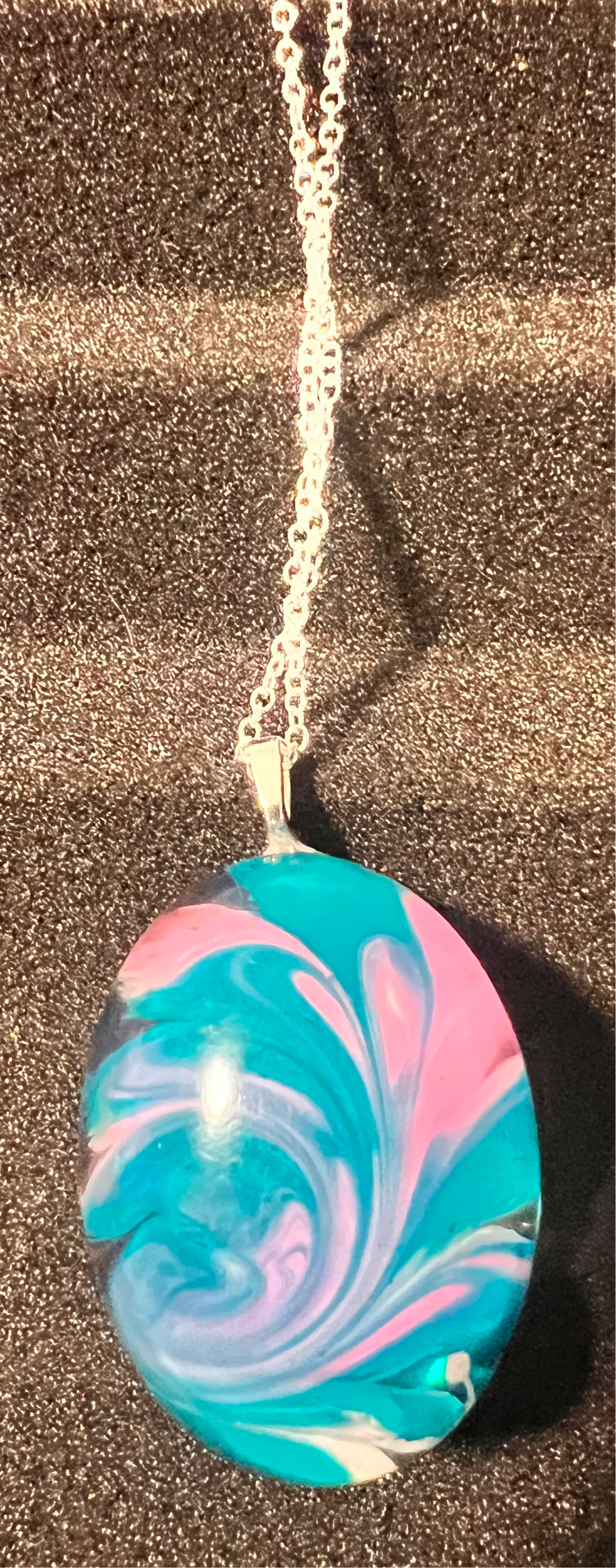 Pastel colored necklace