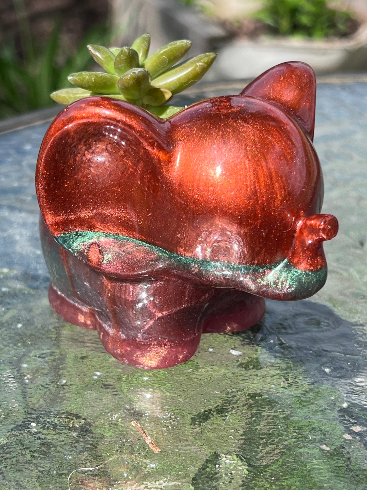 Cute Whimsy Elephant succulent pot