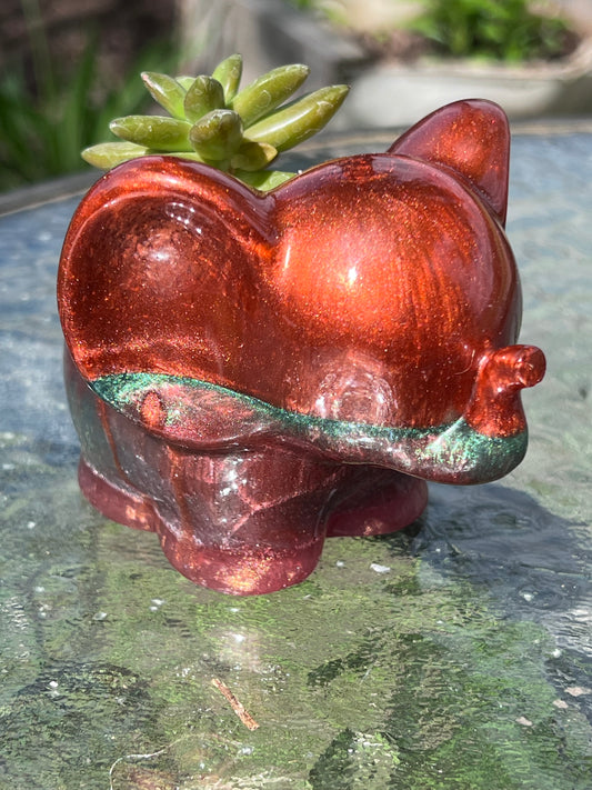 Cute Whimsy Elephant succulent pot